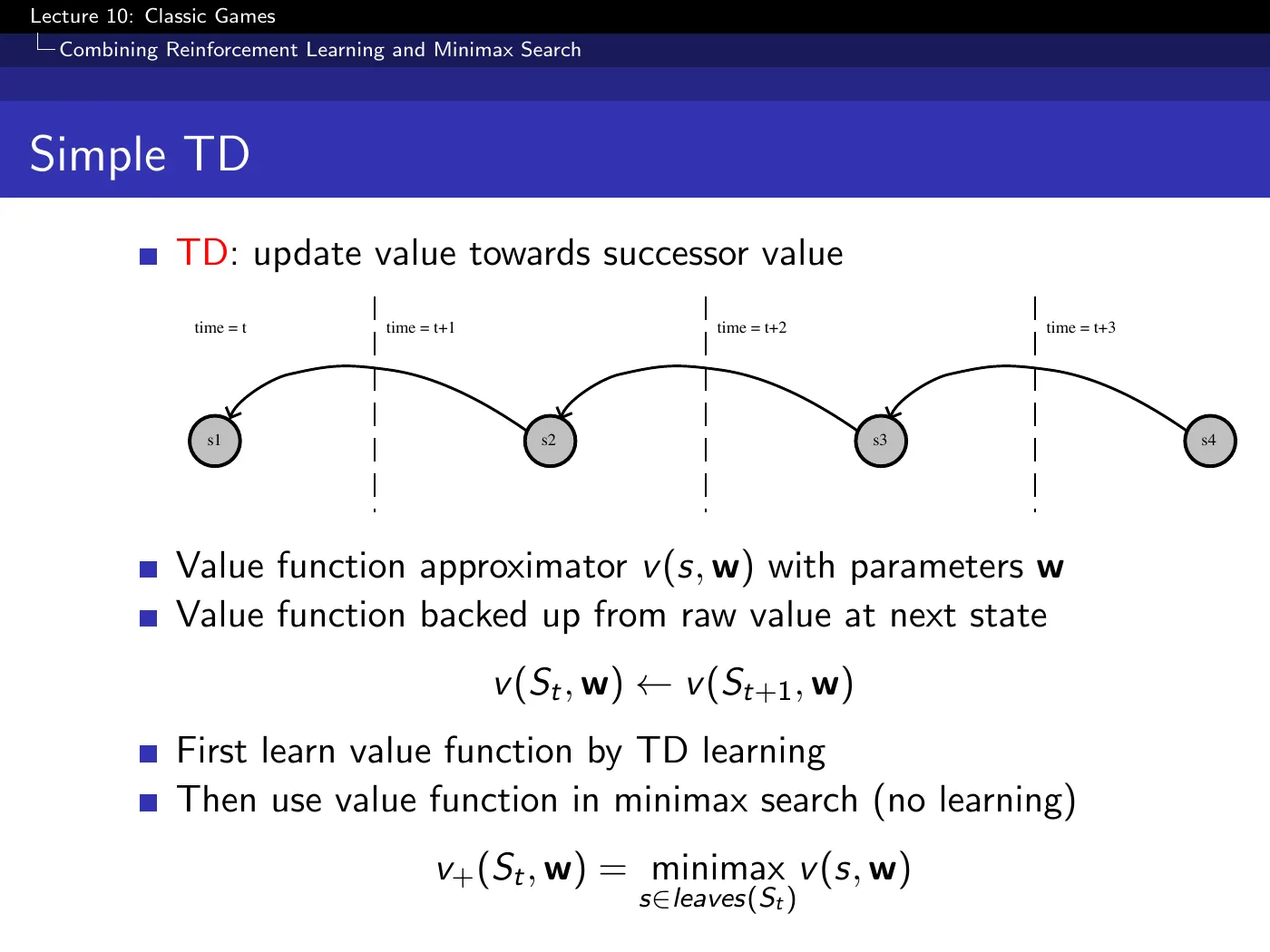 Lecture 10 Classic Games, slide 28